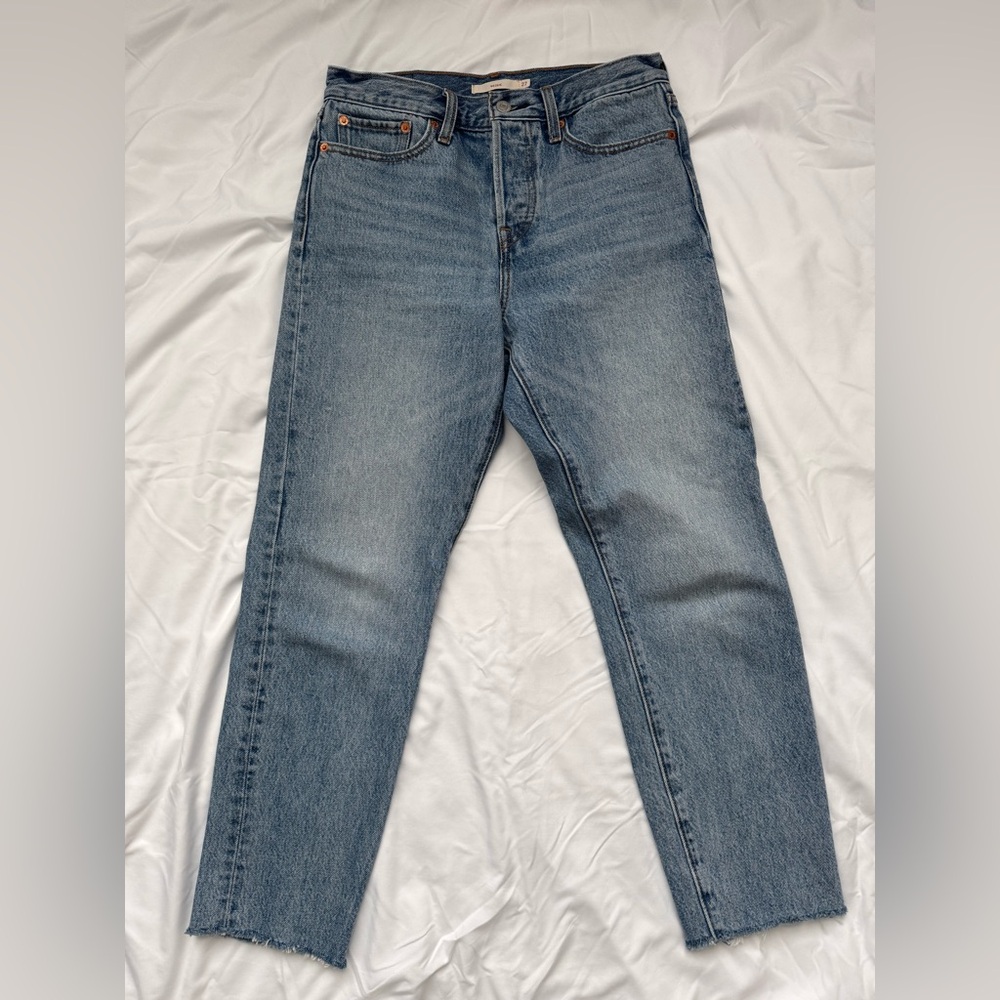 Levi's Wedgie Fit Cropped Jeans